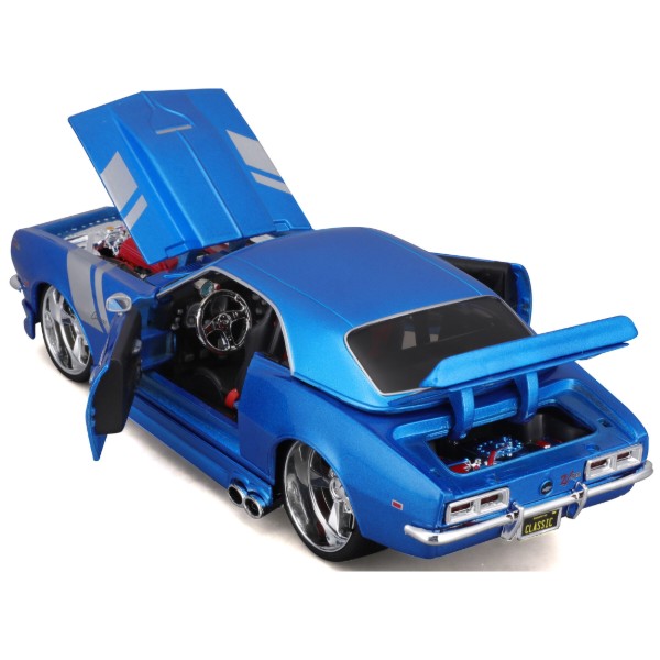 Фото - Колекційна машинка 1:24 Maisto 1968 Chevrolet Camaro Z/28 (32508 blue)